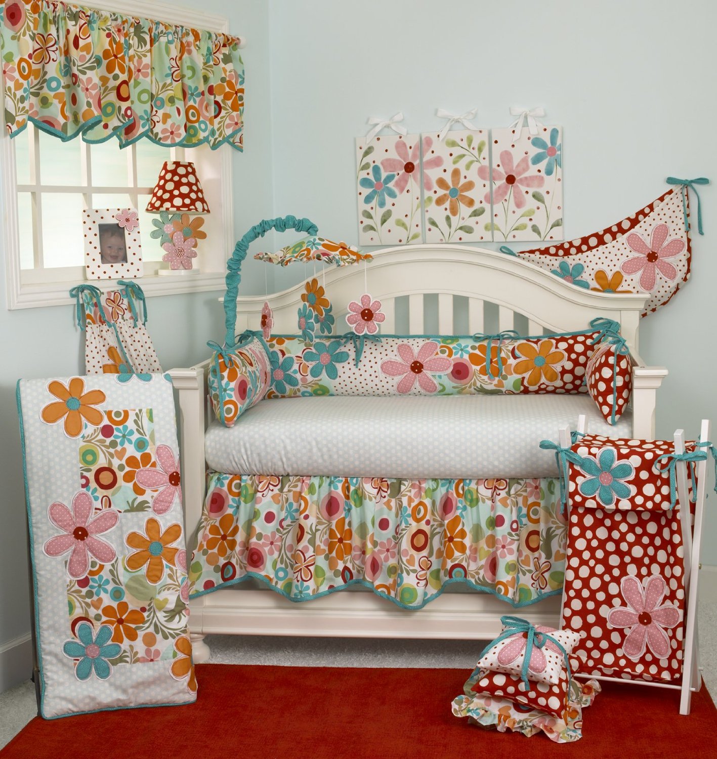 Cotton Tale Lizzie Crib Bedding
