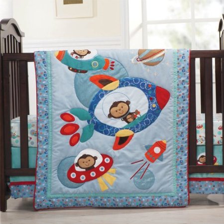 Kidsline Astro Monkey Baby Bedding