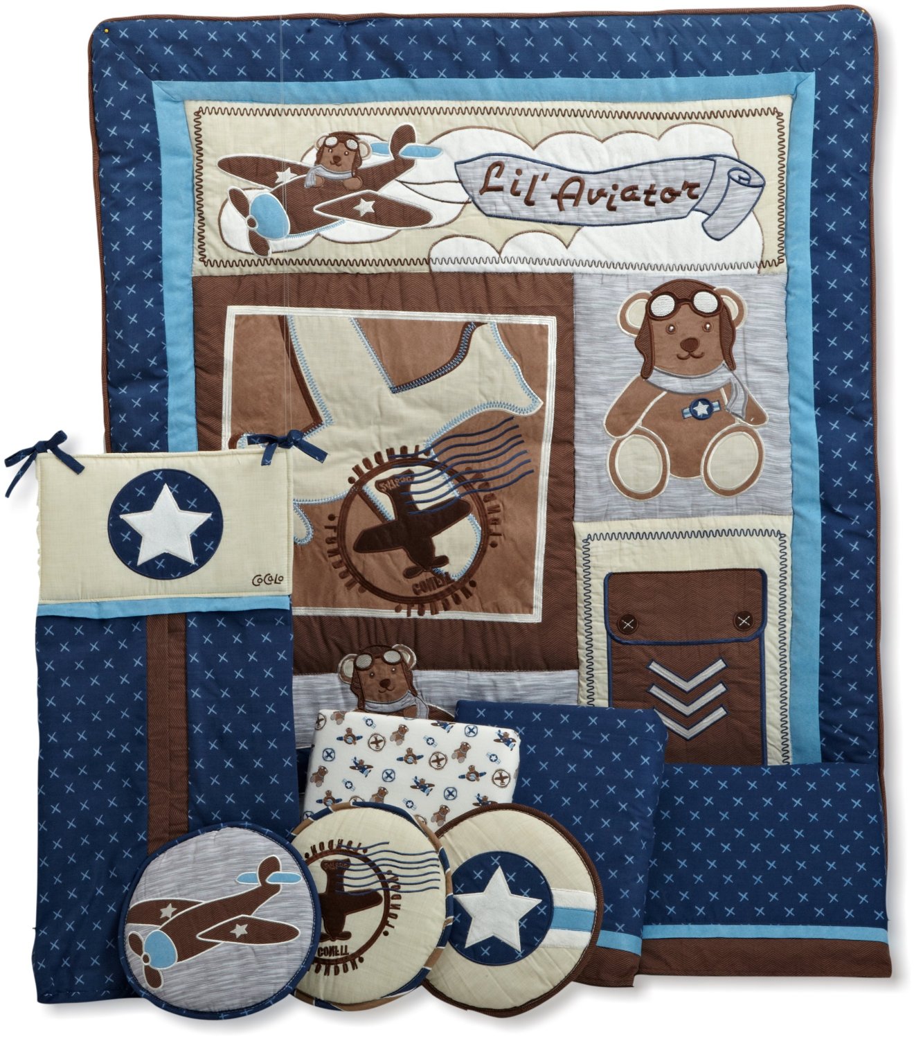 Cocalo Lil Aviator Baby Bedding