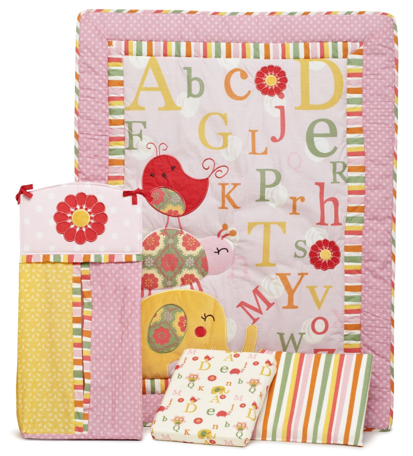 Coco and Company Alphabet Sweeties Baby Bedding