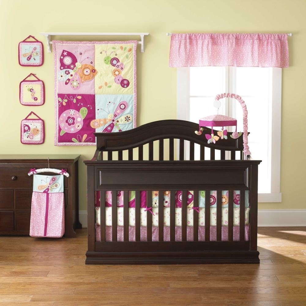 Too Good by Jenny McCarthy Floral Flutter Baby Bedding