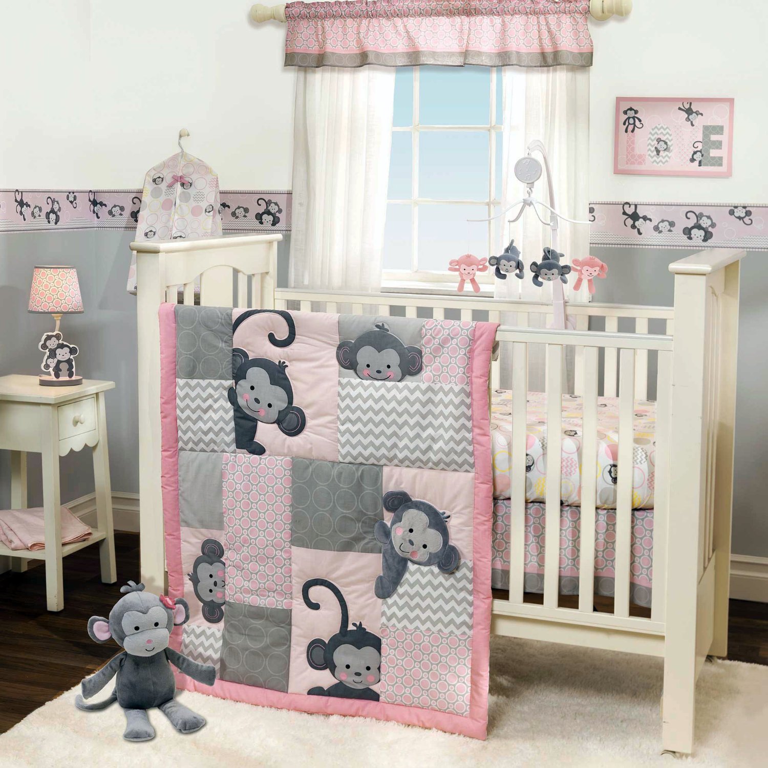 Bedtime Originals Pinkie Crib Bedding