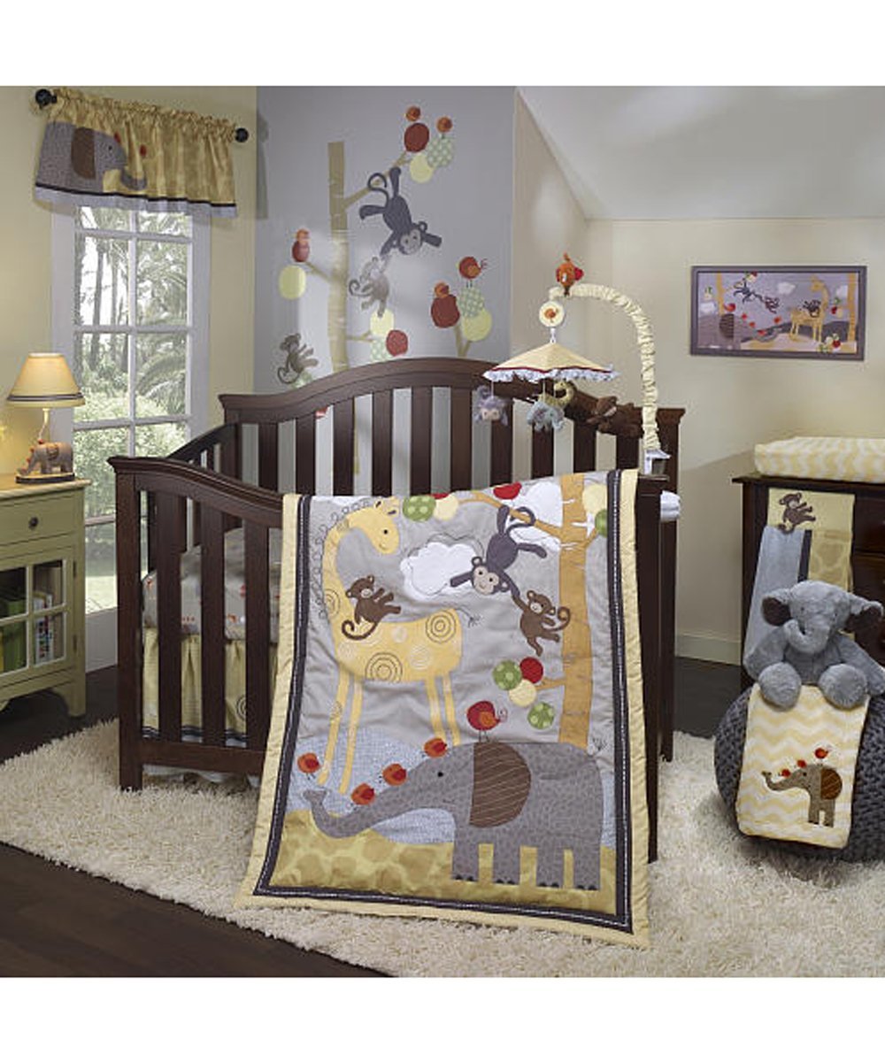 Lambs and Ivy Butterscotch Crib Bedding