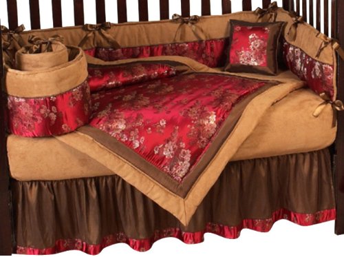 Sweet Jojo Designs Oriental Garden Crib Bedding