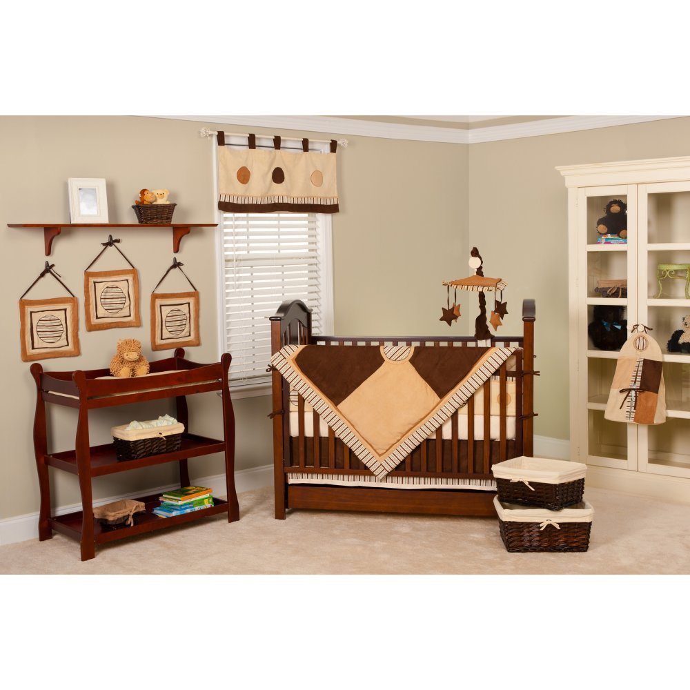 Pam Grace Cappuccino Baby Bedding
