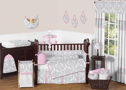 Sweet Jojo Designs Elizabeth Crib Bedding Pink