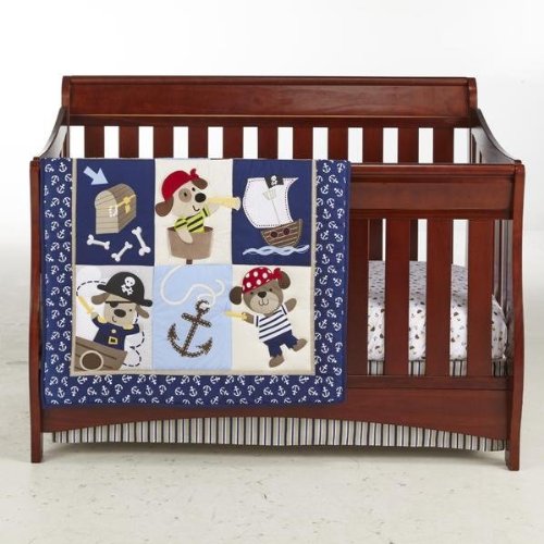 pirate nursery bedding